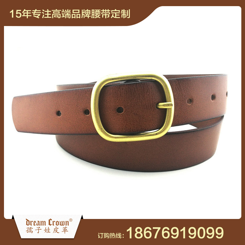 跨境代發真皮皮帶
